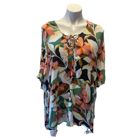 O'Neill Women's Multi-Color Cover-Up Dress - Picture 2 of 8